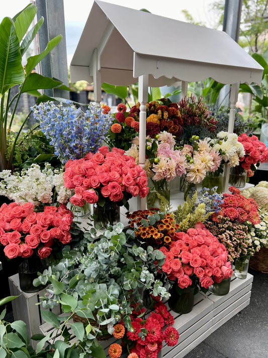 Late Summer Bridal Shower at Terrain in Devon, PA