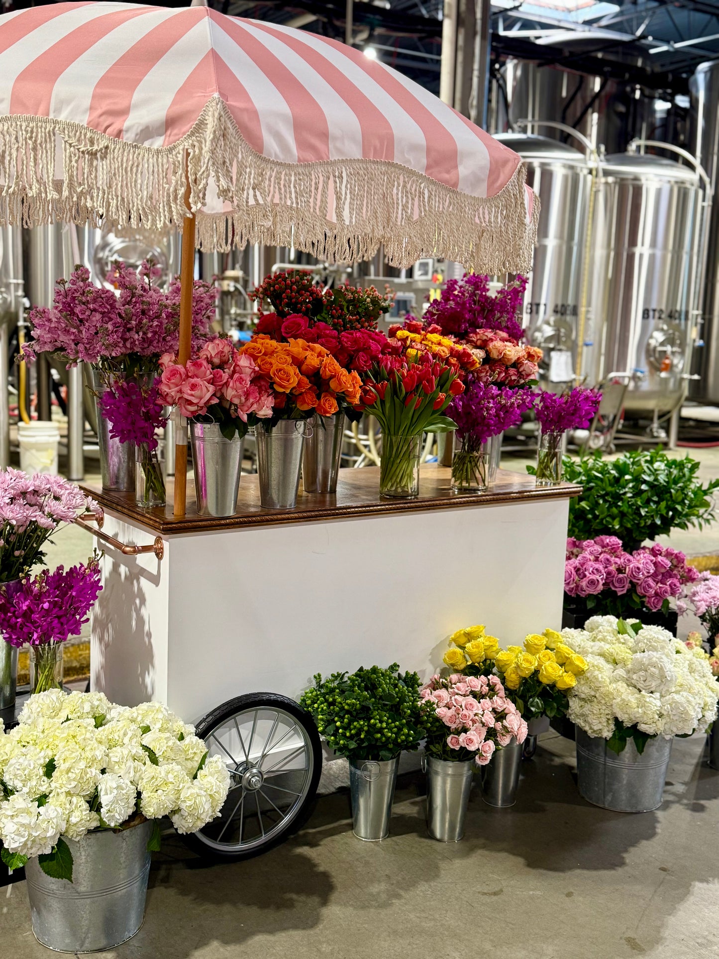 5/8 Mother's Day Bouquet Bar & Floral Design Workshop at 2SP Brewing in Aston, PA at 6 pm