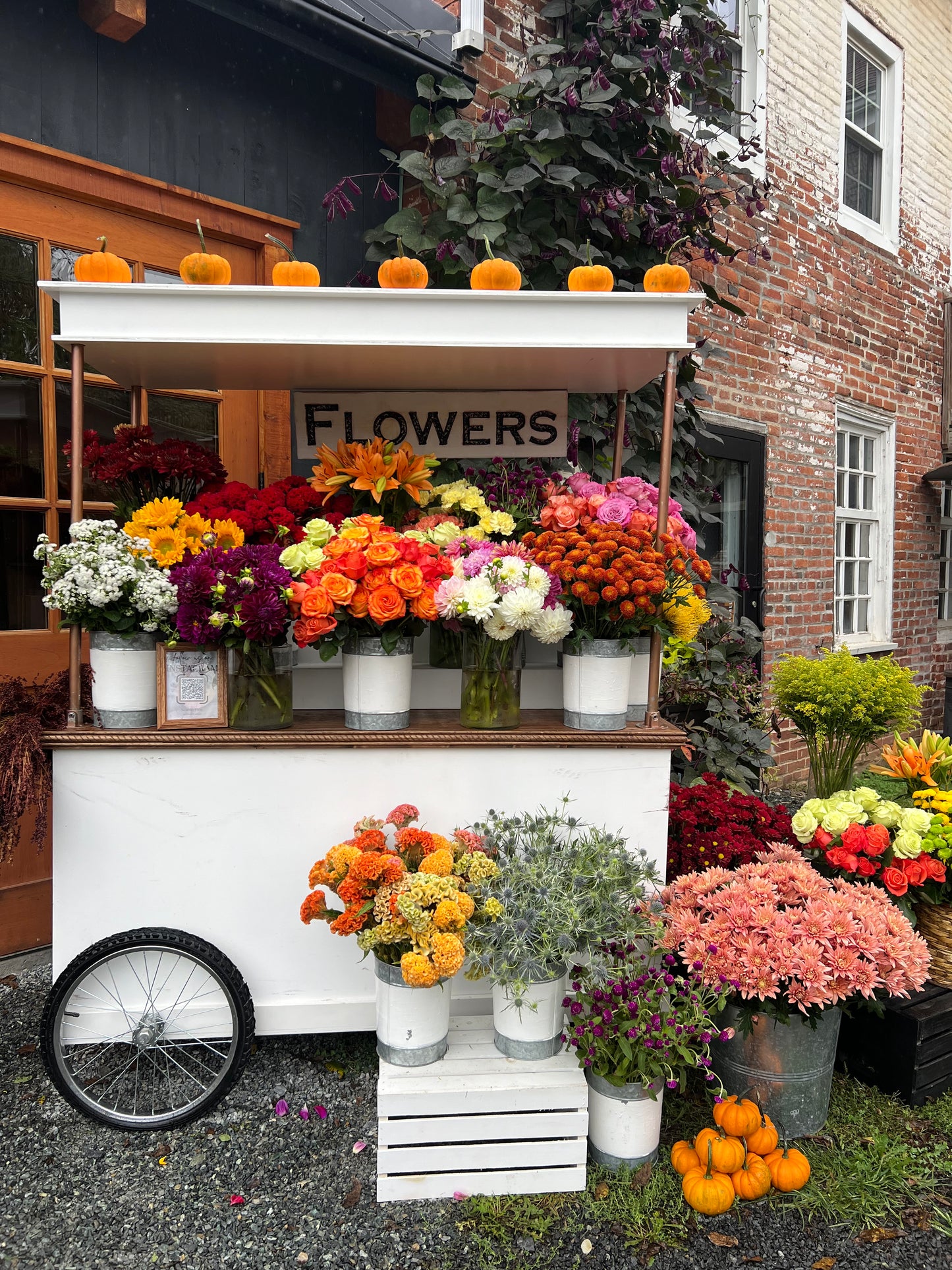 9/26 Pumpkin Floral Arrangement Workshop at Harvest Ridge Winery - Toughkenamon at 6 pm
