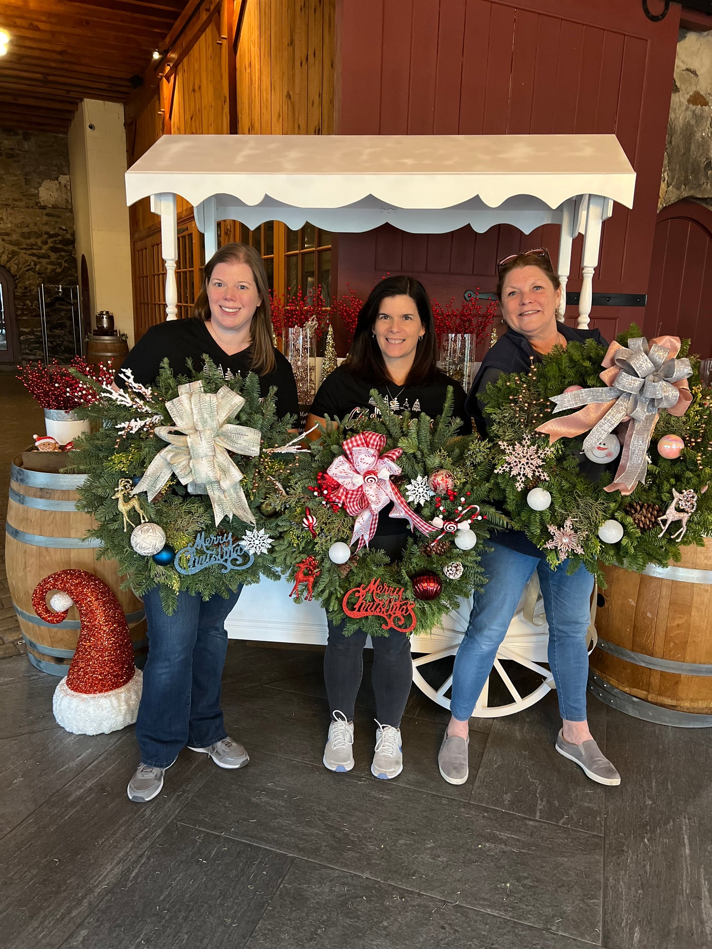 11/28 Wreath Workshop at Grace Winery in Glen Mills at 1 pm