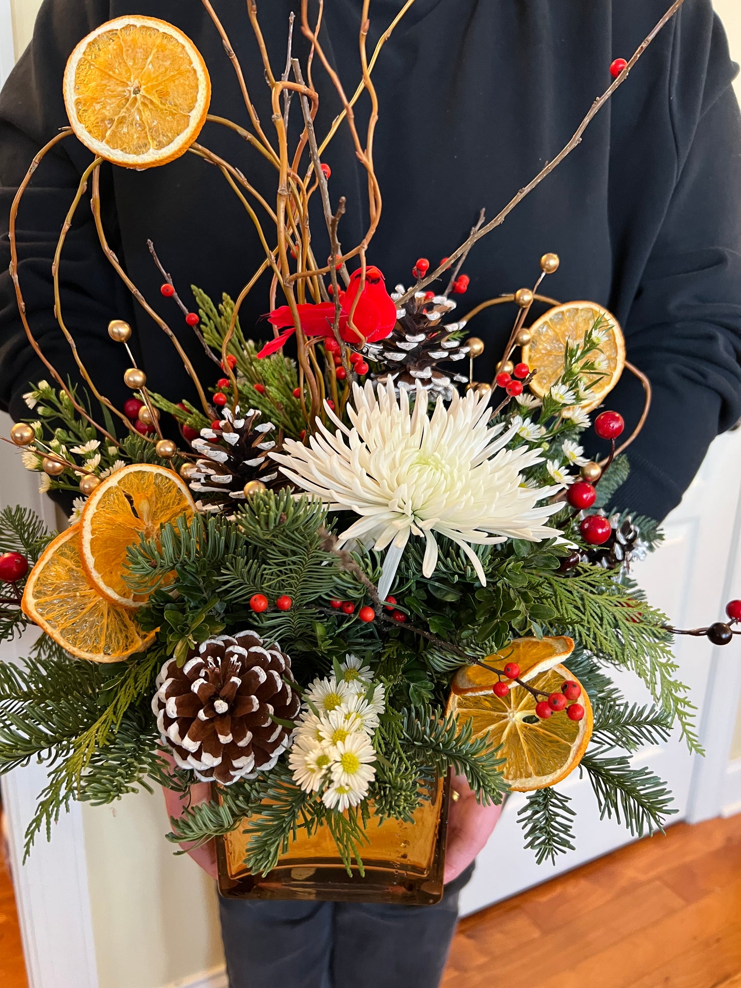 12/21 Holiday Bouquet Bar at Grace Winery in Glen Mills, PA at 11 am (with Mistletoe Mimosas)