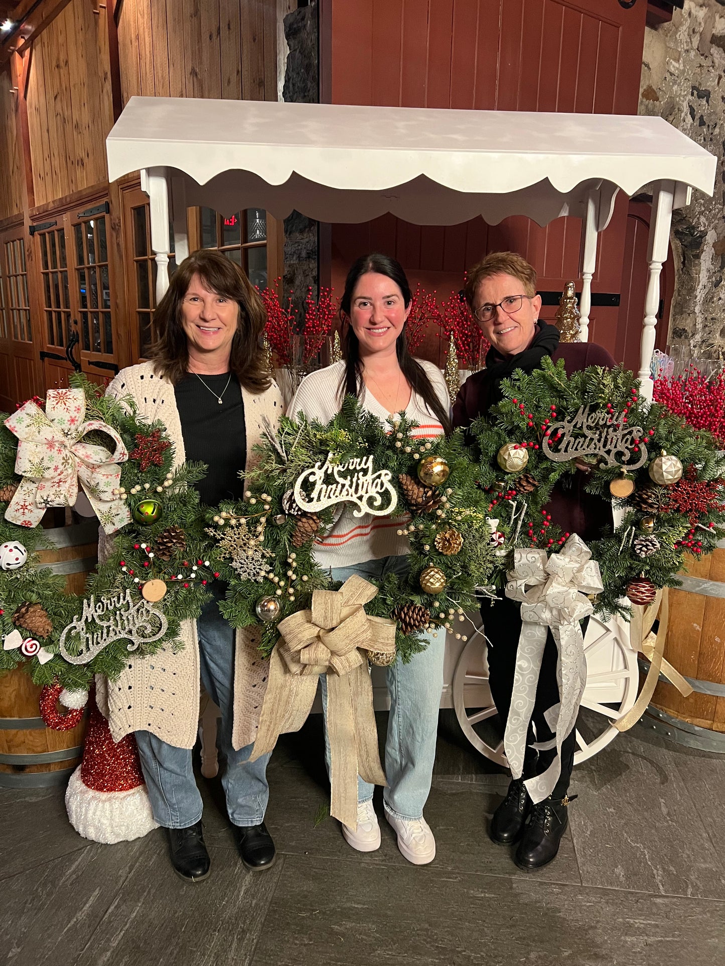 11/28 Wreath Workshop at Grace Winery in Glen Mills at 1 pm