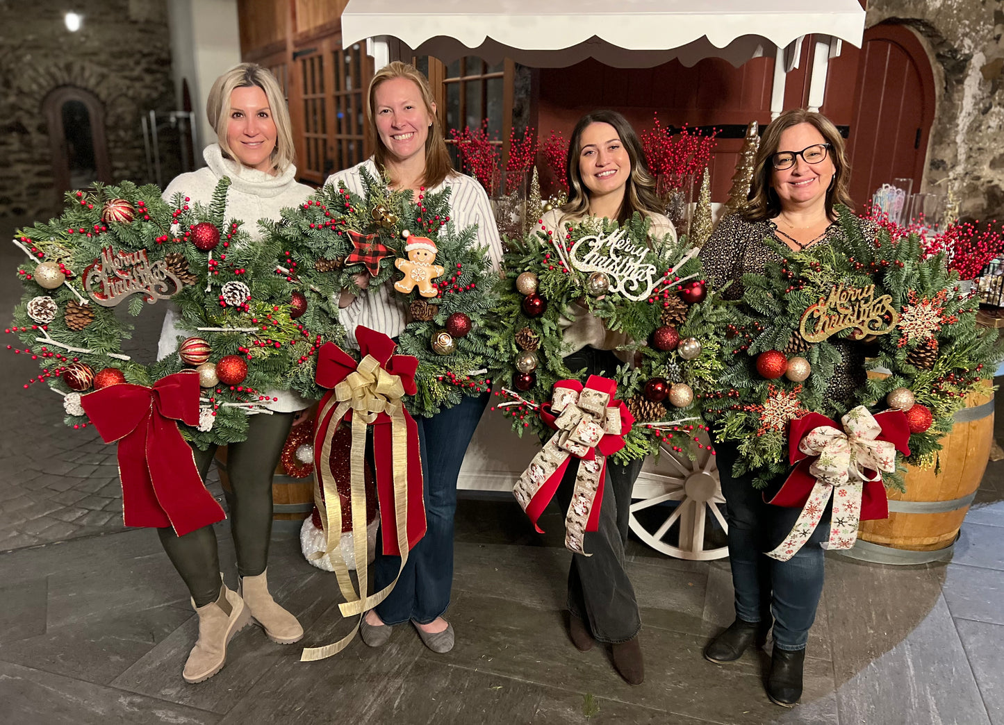 11/28 Wreath Workshop at Grace Winery in Glen Mills at 1 pm