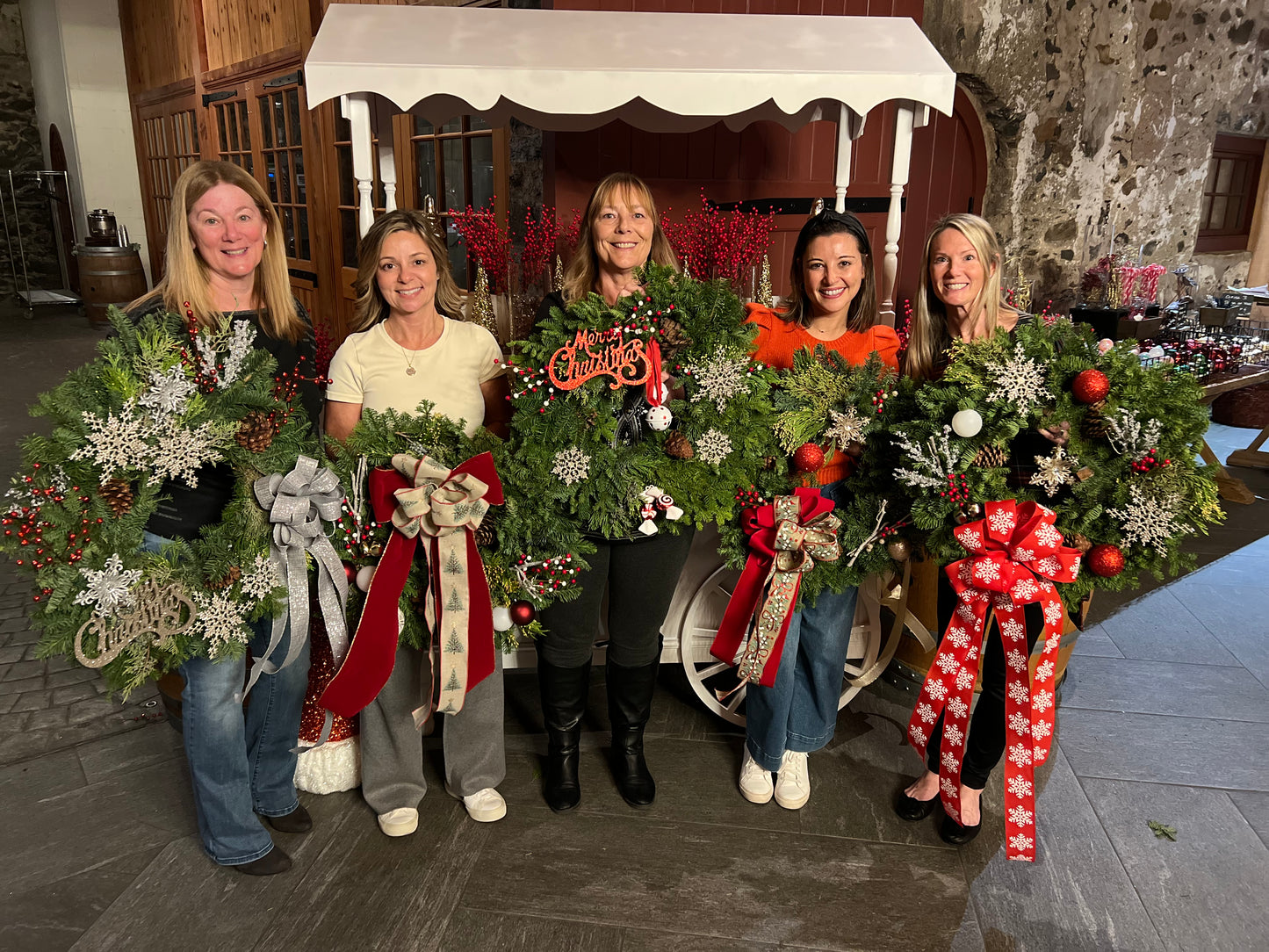 11/28 Wreath Workshop at Grace Winery in Glen Mills at 1 pm