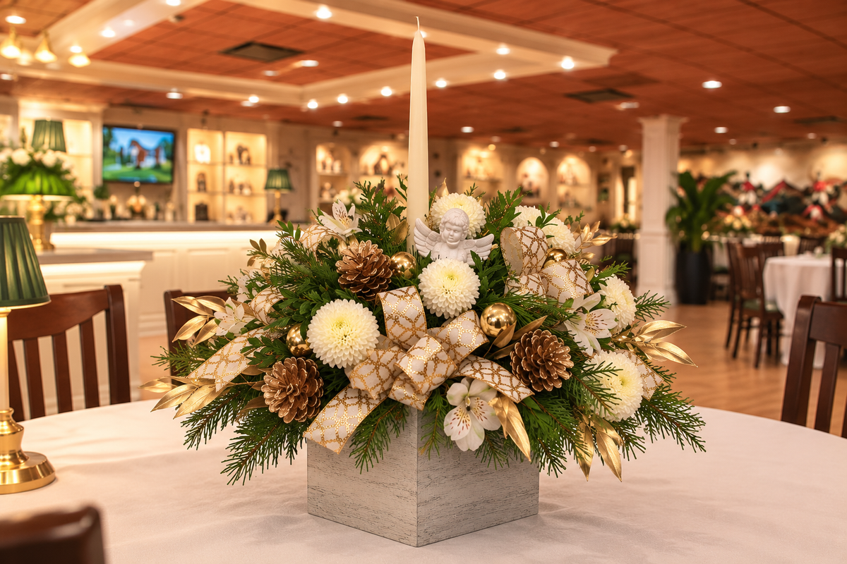 12/20 Christmas Centerpiece Workshop at The Jockey Tavern in Malvern, PA at 11:30 am