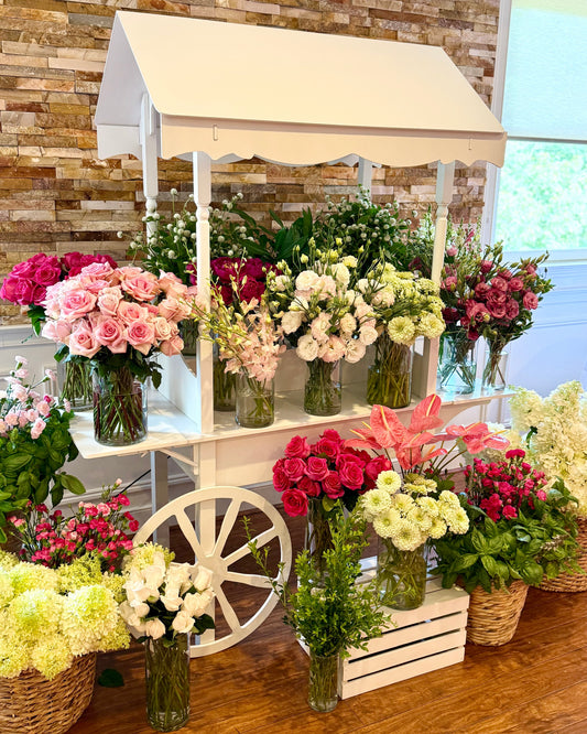 Bloom Bars on our Candy Cart