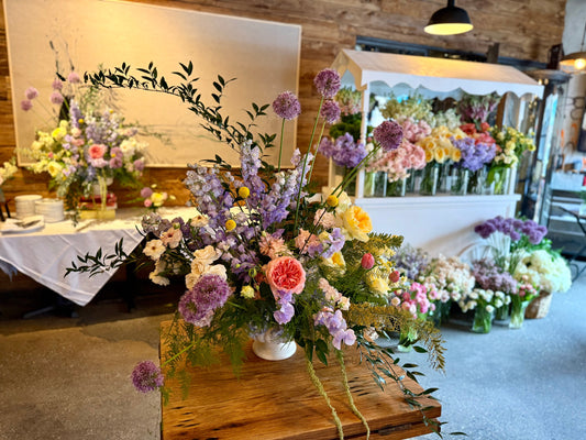 Whimsical Garden Bridal Shower in Philly at Barcelona Wine Bar