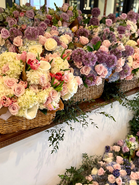 Flower Cart at Overbrook Country Club