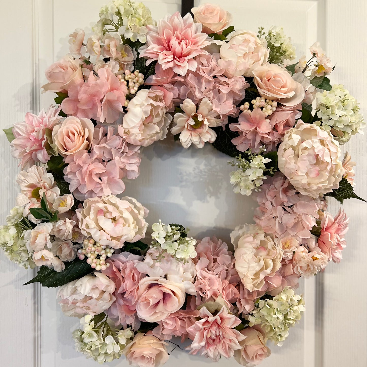 Lush Spring Wreath (Free Local Delivery)