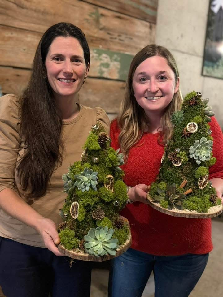 12/7 Trees & 'Tinis - Succulent Workshop at From the Boot in Lafayette Hill at 6:15 pm (dinner included)