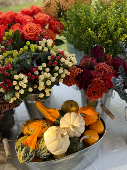 11/21 Friendsgiving Feast & Floral Workshop at The Jockey Tavern in Malvern, PA at 2 pm