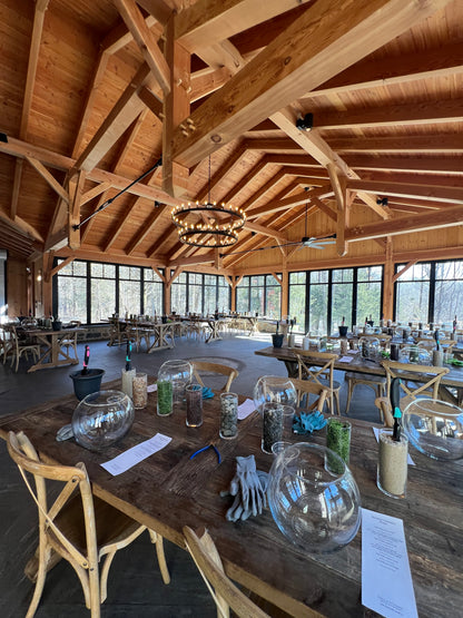 11/27 Succulent Snowglobe Workshop at Grace Winery, Glen Mills PA at 6 pm