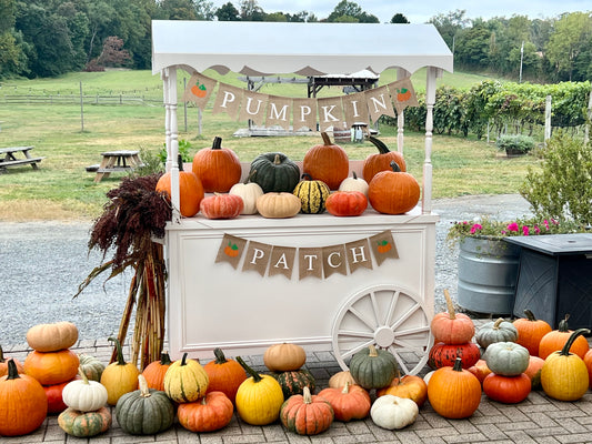 Pumpkin Patch Cart (includes 50 pumpkins)