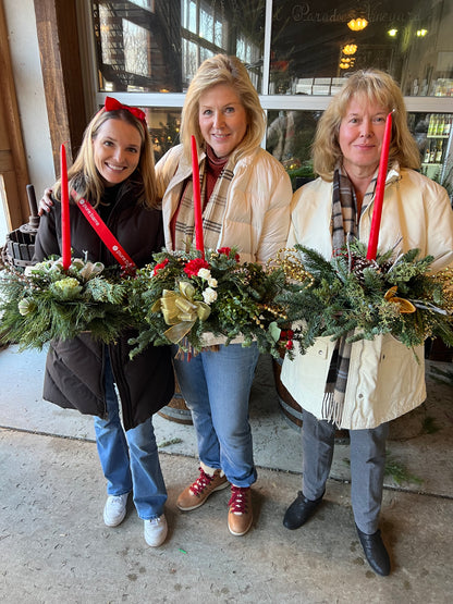 12/21 Christmas Centerpiece Workshop at Paradocx Vineyard at 4 pm