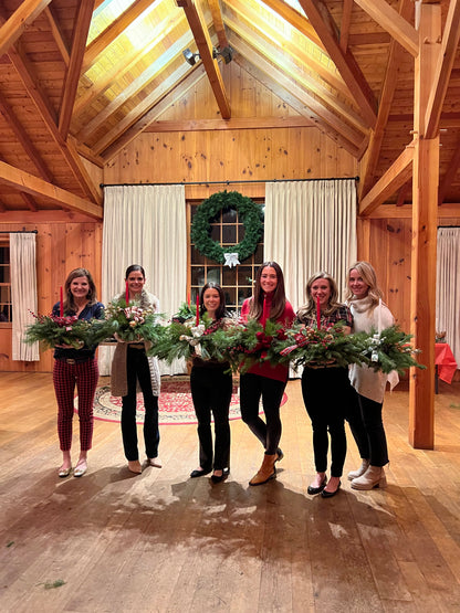 12/18 Christmas Centerpiece Workshop at Grace Winery in Glen Mills, PA at 6 pm