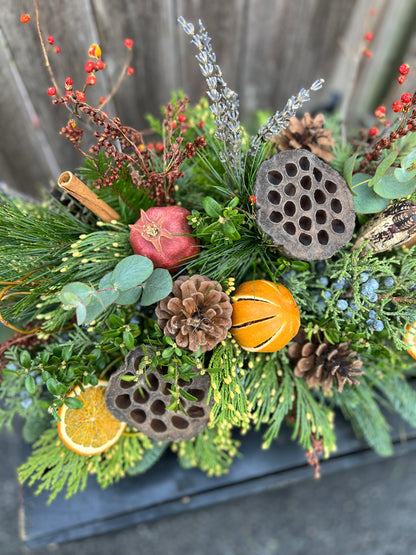12/11 Natural Elegance Centerpiece Workshop at Braeloch Brewing in Kennett Square 6 pm