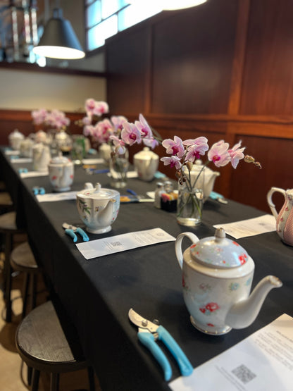 5/2 Brunch & Blooms - Floral Teapot Workshop at The Jockey Tavern in Malvern, PA at 11:30 am