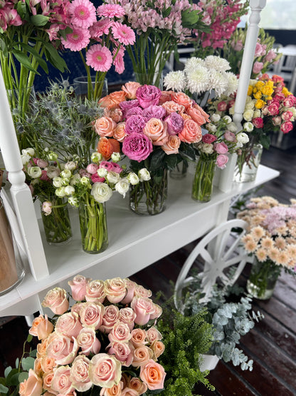 1/11 & 1/25 - Petals & Pottery - Bowl Workshop & Bouquet Bar at Fired Up Pottery - Downingtown, PA at 1:00 pm