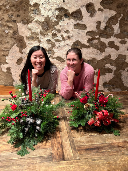 12/18 Christmas Centerpiece Workshop at Grace Winery in Glen Mills, PA at 6 pm