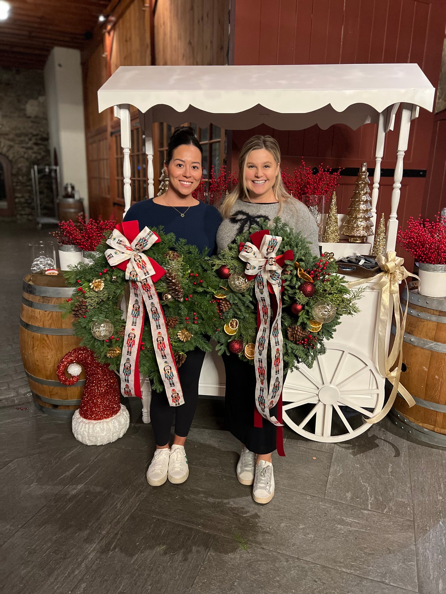 11/30 Wreath Workshop at Grace Winery in Glen Mills at 1 pm