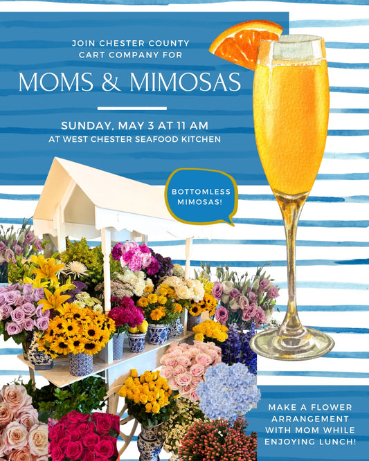 5/3 Moms & Mimosas - Lunch & Floral Workshop at West Chester Seafood Kitchen at 11 am