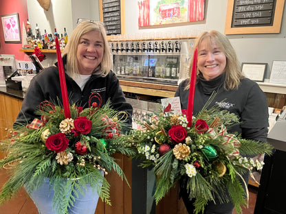 12/21 Christmas Centerpiece Workshop at Paradocx Vineyard at 4 pm