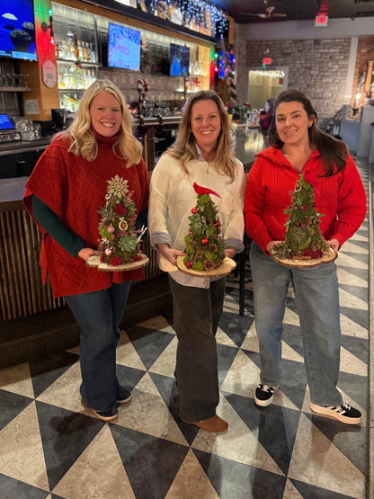12/7 Trees & 'Tinis - Succulent Workshop at From the Boot in Lafayette Hill at 6:15 pm (dinner included)